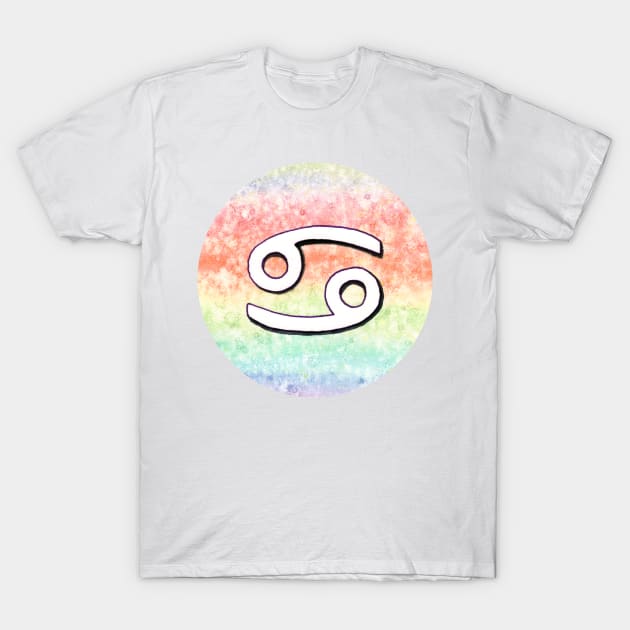 Cancer astrological sign T-Shirt by Savousepate